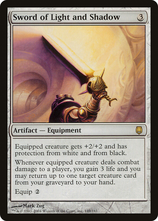 Sword of Light and Shadow (DST-149) - Darksteel Foil