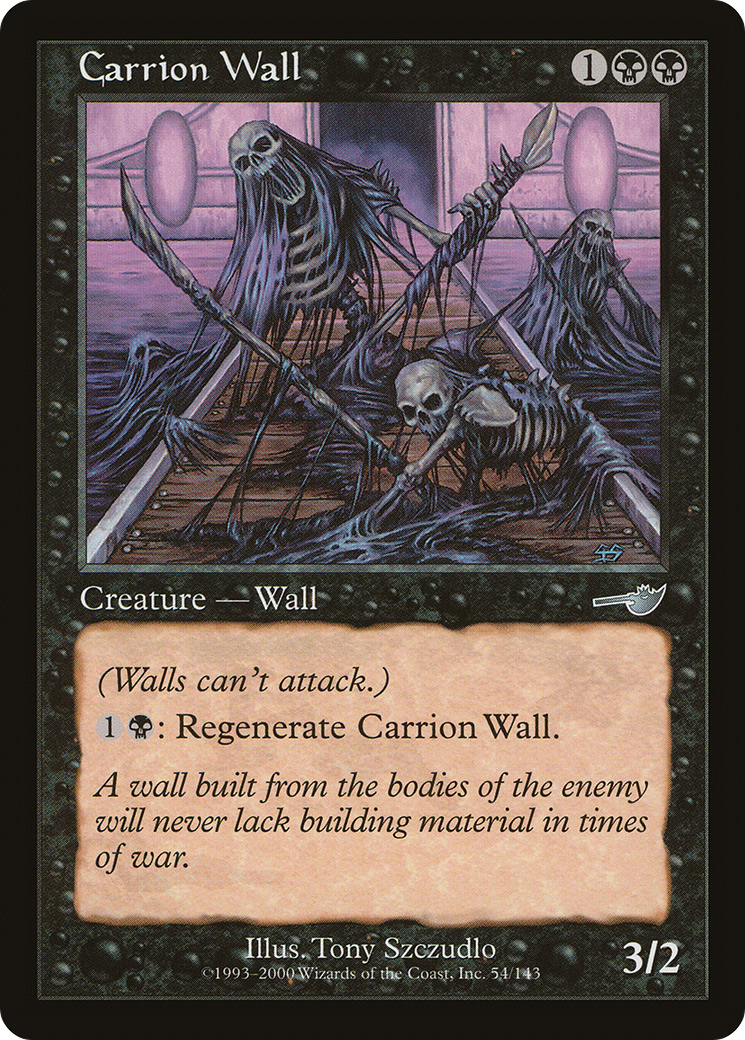 Carrion Wall (NEM-054) - Nemesis Foil