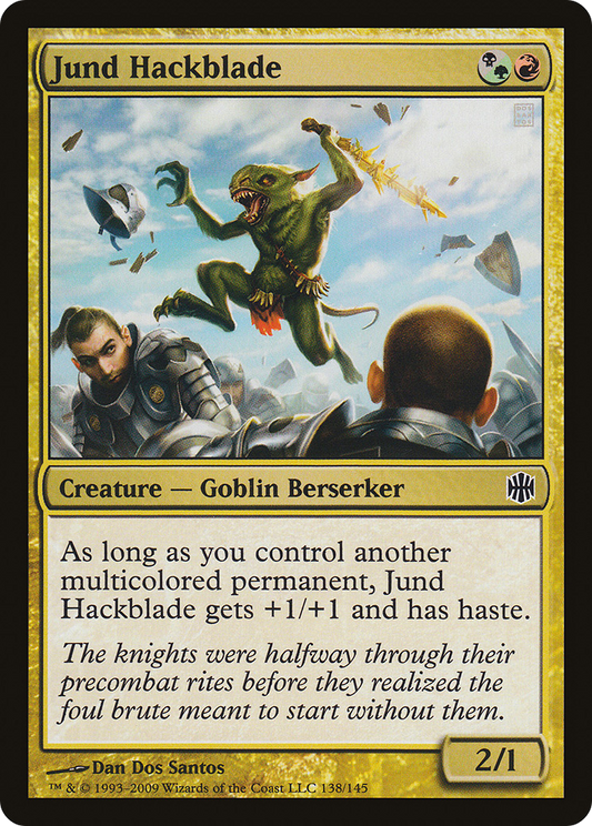 Jund Hackblade (ARB-138) - Alara Reborn