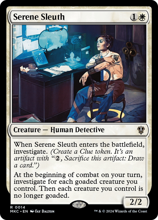 Serene Sleuth (MKC-014) - Murders at Karlov Manor Commander