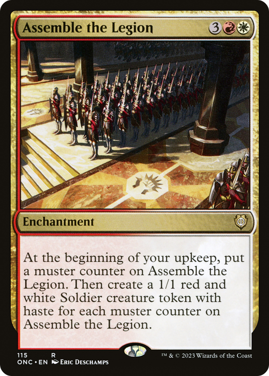 Assemble the Legion (ONC-115) - Phyrexia: All Will Be One Commander