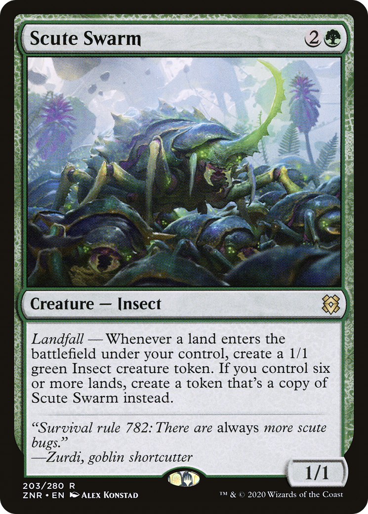 Scute Swarm (ZNR-203) - Zendikar Rising