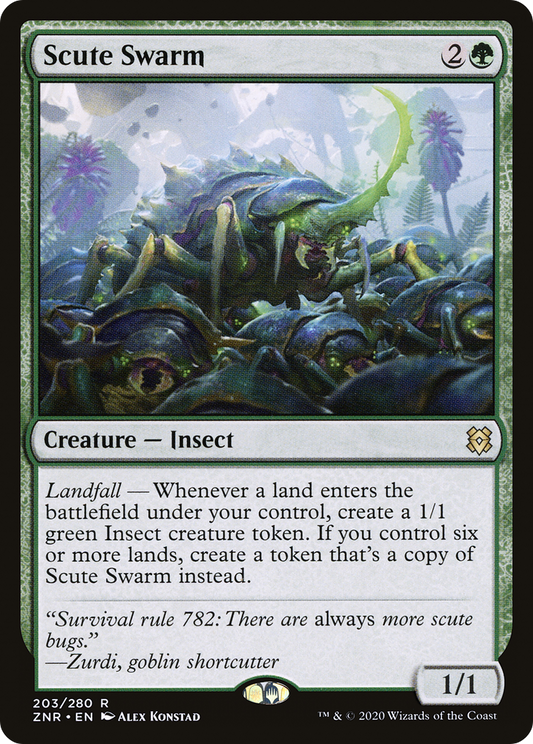 Scute Swarm (ZNR-203) - Zendikar Rising