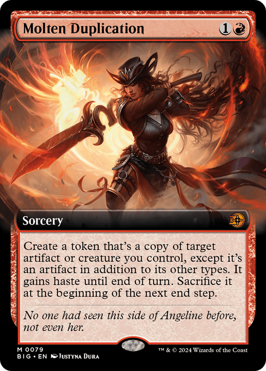 Molten Duplication (Extended Art)  (BIG-079) - The Big Score: (Extended Art)