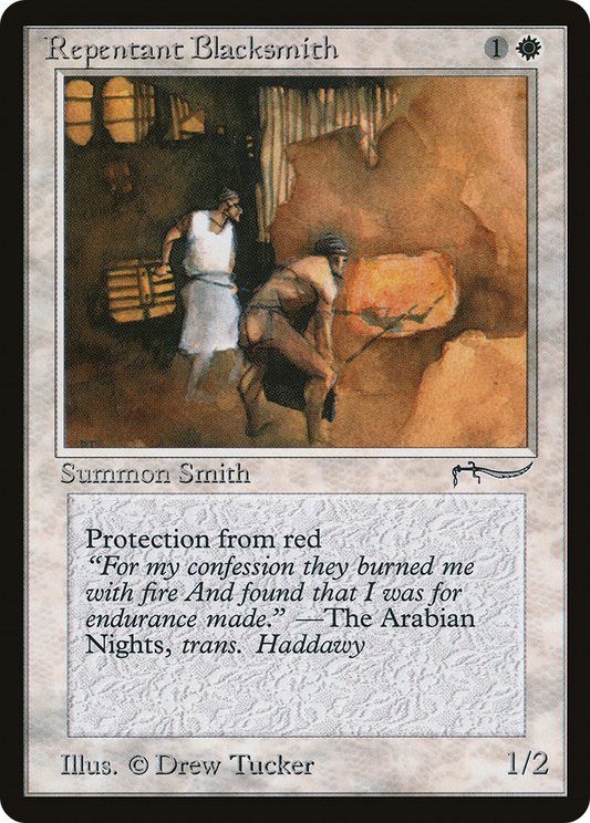 Repentant Blacksmith (ARN-009) - Arabian Nights