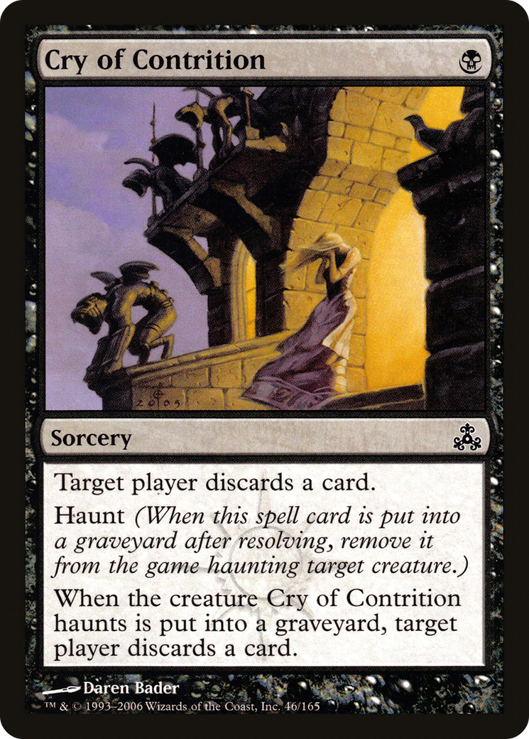 Cry of Contrition (GPT-046) - Guildpact Foil