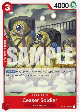 (OP10-007) Ceaser Soldier - Royal Blood Release Event Cards Normal