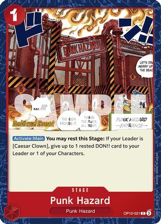 (OP10-021) Punk Hazard - Royal Blood Release Event Cards Normal
