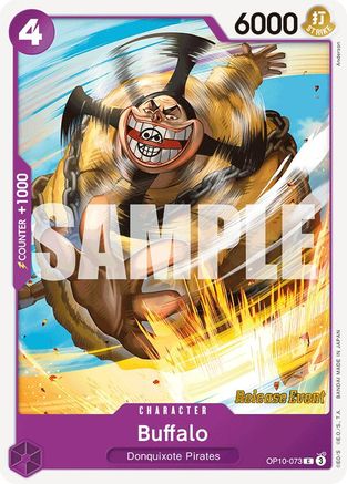 (OP10-073) Buffalo - Royal Blood Release Event Cards Normal