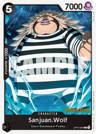 (OP10-084) Sanjuan.Wolf - Royal Blood Release Event Cards Normal