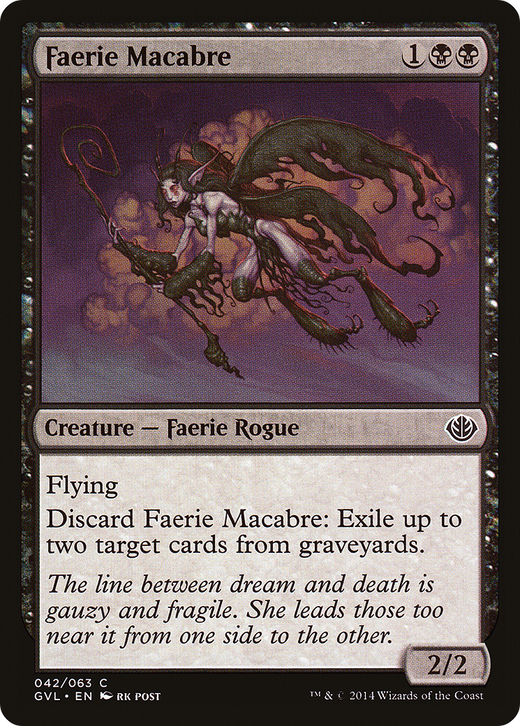 Faerie Macabre (GVL-042) - Duel Decks Anthology: Garruk vs. Liliana