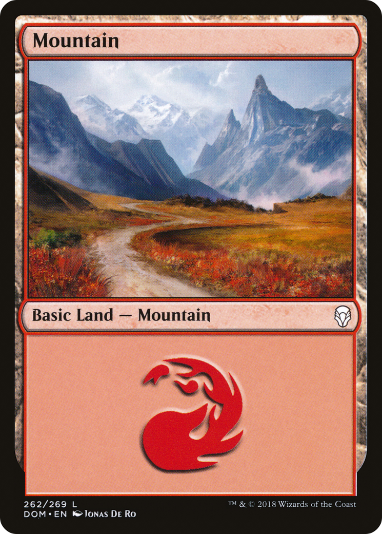 Mountain (DOM-262) - Dominaria