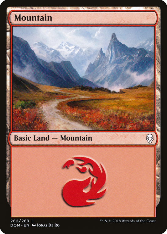 Mountain (DOM-262) - Dominaria