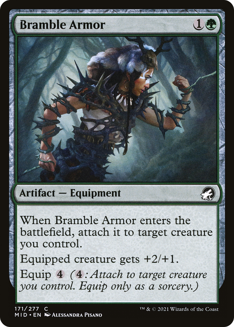 Bramble Armor (MID-171) - Innistrad: Midnight Hunt