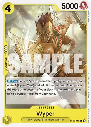 (OP08-110) Wyper (Tournament Pack 2025 Vol. 2) - One Piece Promotion Cards Nonfoil