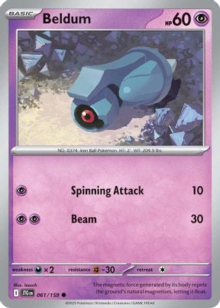 Beldum (61/159) - SV09 Journey Together  - Common