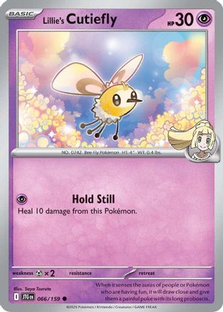 Lillie's Cutiefly (66/159) - SV09 Journey Together  - Common