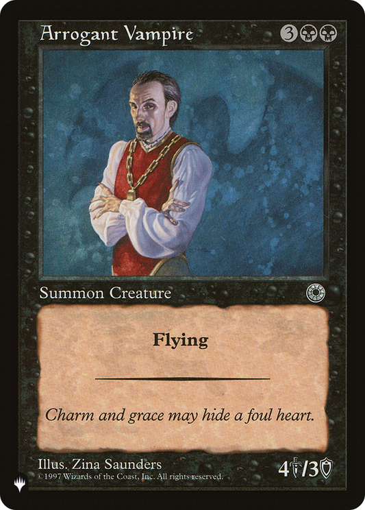 Arrogant Vampire (LIST-POR-79) - The List
