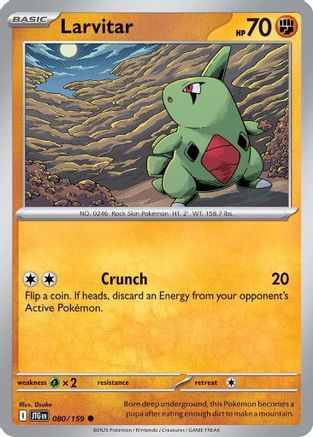 Larvitar (80/159) - SV09 Journey Together  - Common