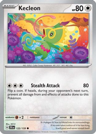 Kecleon (122/159) - SV09 Journey Together  - Common