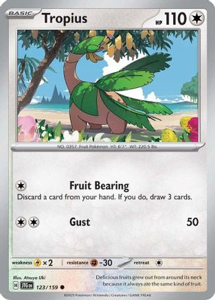 Tropius (123/159) - SV09 Journey Together  - Common