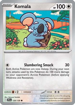 Komala (129/159) - SV09 Journey Together  - Common