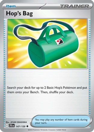 Hop's Bag (147/159) - SV09 Journey Together  - Uncommon