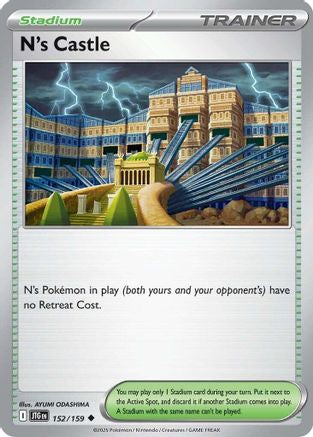 N's Castle (152/159) - SV09 Journey Together  - Uncommon
