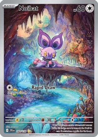 Noibat (169/159) - SV09 Journey Together Holofoil - Illustration Rare