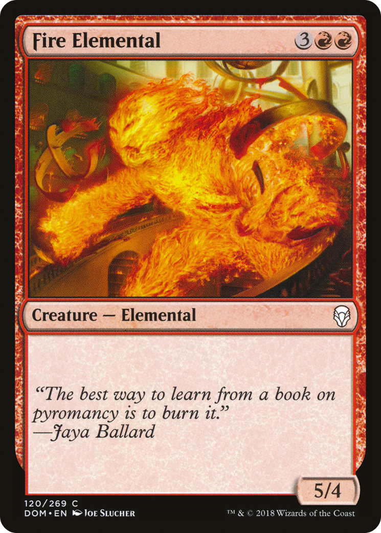 Fire Elemental (DOM-120) - Dominaria