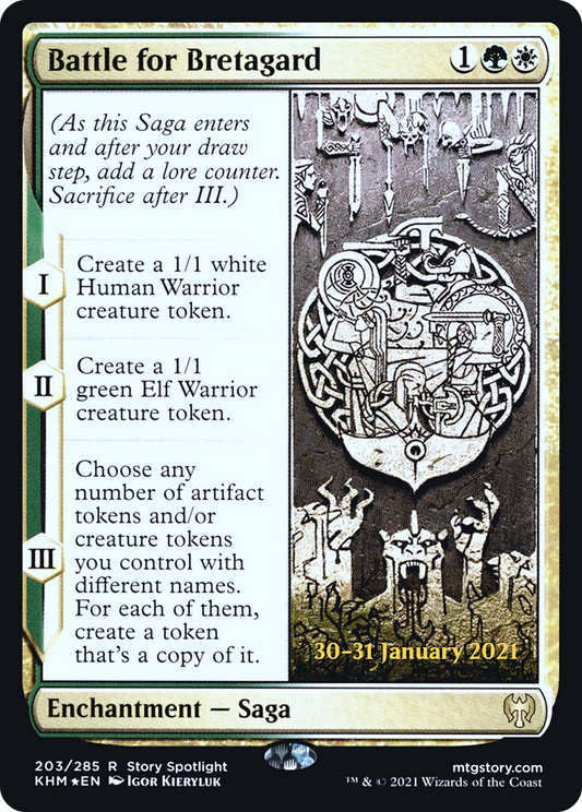 Battle for Bretagard (PKHM-203S) - Kaldheim Promos Foil