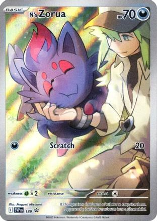 N's Zorua (189) - SV Scarlet & Violet Promo Cards Holofoil - Promo