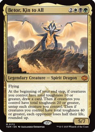 Betor, Kin to All (PPTDM-172) - Promo Pack: Tarkir: Dragonstorm