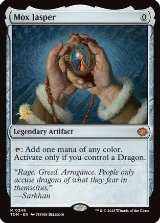 Mox Jasper (PRE-246) - Prerelease Cards Foil