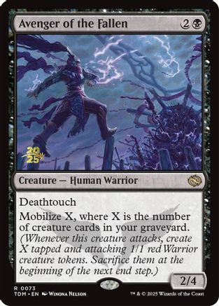 Avenger of the Fallen (PRE-073) - Prerelease Cards Foil