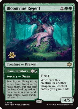 Bloomvine Regent (PRE-136) - Prerelease Cards