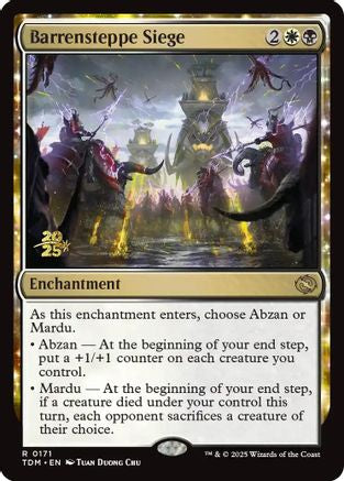 Barrensteppe Siege (PRE-171) - Prerelease Cards Foil