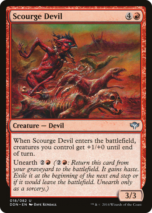 Scourge Devil (DDN-018) - Duel Decks: Speed vs. Cunning