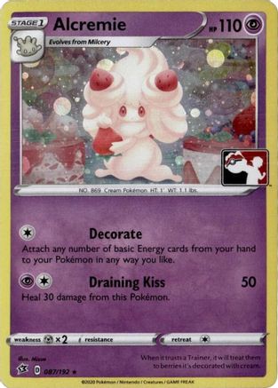 Alcremie (League Promo) (87/192) - League & Championship Cards Holofoil - Promo