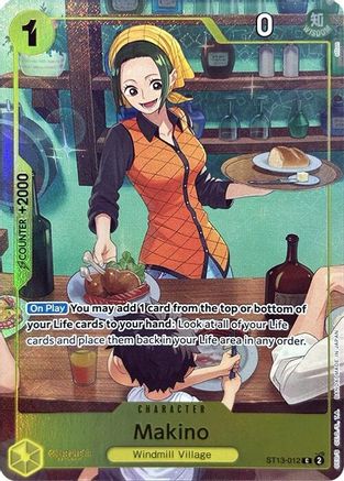 (ST13-012) Makino (Premium Card Collection -Best Selection Vol. 3-) - One Piece Promotion Cards Foil