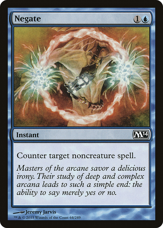 Negate (M14-064) - Magic 2014 Foil