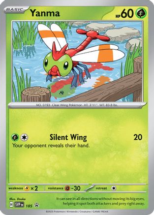 Yanma (185) - SV Scarlet & Violet Promo Cards Holofoil - Promo