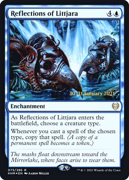 Reflections of Littjara (PKHM-73S) - Kaldheim Promos Foil