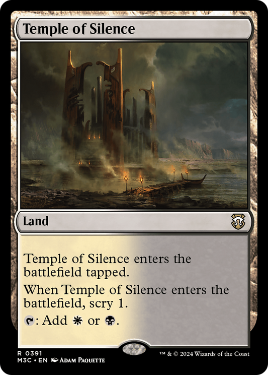 Temple of Silence (M3C-391) - Modern Horizons 3 Commander Foil