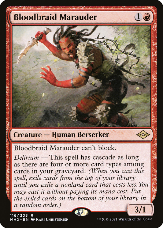 Bloodbraid Marauder (MH2-116) - Modern Horizons 2