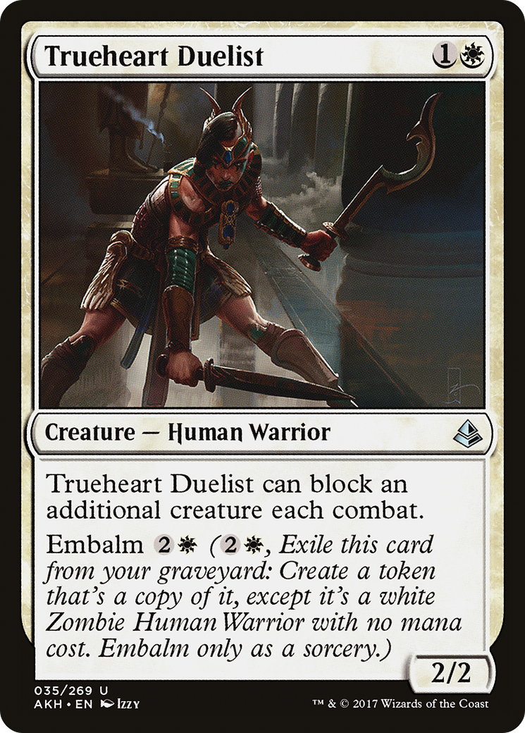 Trueheart Duelist  (AKH-035) - Amonkhet Foil