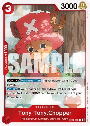 (EB02-003) Tony Tony.Chopper - Extra Booster: Anime 25th Collection - Foil