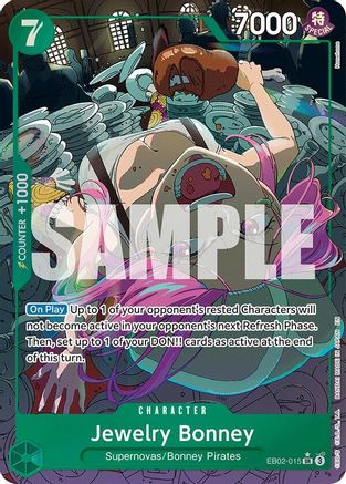 (EB02-015) Jewelry Bonney (Alternate Art) - Extra Booster: Anime 25th Collection - Foil