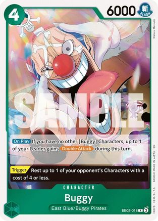 (EB02-018) Buggy - Extra Booster: Anime 25th Collection - Foil