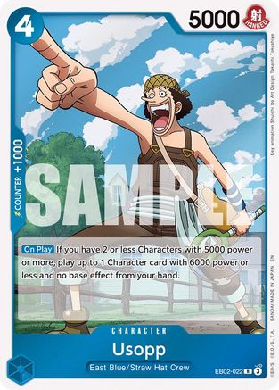 (EB02-022) Usopp - Extra Booster: Anime 25th Collection - Foil